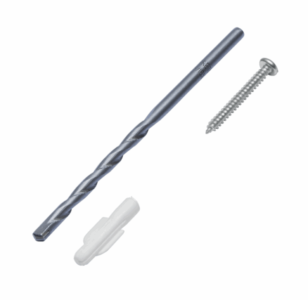 KIT DE 20 TAQUETES 3/16' CON PIJAS #6 y 1 BROCA 3/16', FIERO, 40158 - Imagen 2