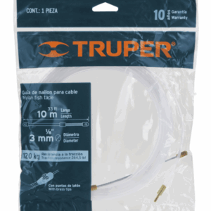 GUIA DE NYLON DE 10 m PARA CABLE, TRUPER, 17755.