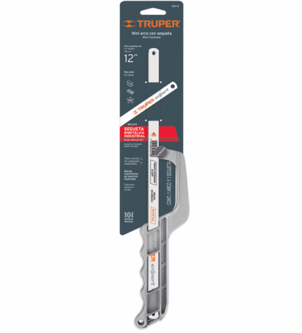 MINI ARCO 12' DE ALUMINIO PARA SEGUETA, TRUPER 10236