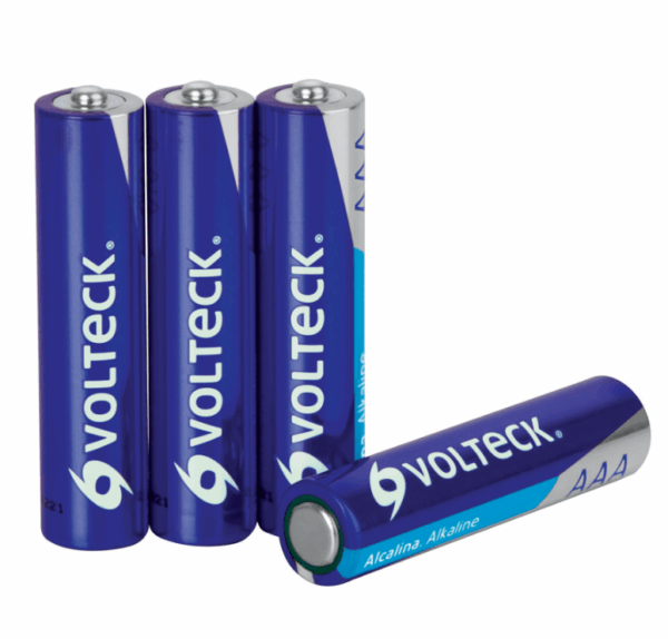 BLÍSTER CON 4 PILAS ALCALINAS AAA, VOLTECK,46316 - Imagen 2