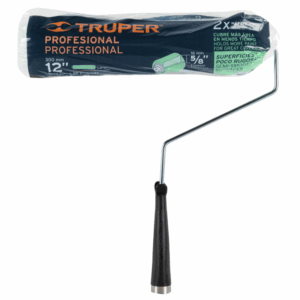 Truper RODILLO PARA PINTAR 12 x 5/8', SUPERFICIES POCO RUGOSAS, 13881