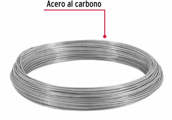 KILO DE ALAMBRE GALVANIZADO, CALIBRE 16, FIERO, 44467 - Imagen 3