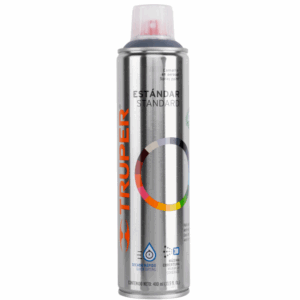 TRUPER PINTURA EN AEROSOL, GRIS PRIMARIO, BOTE ESBELTO, 400 ml,19056