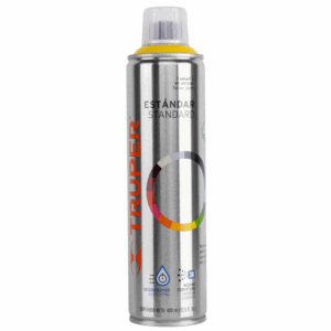 TRUPER PINTURA EN AEROSOL, AMARILLO CANARIO, BOTE ESBELTO, 400 ml,19049