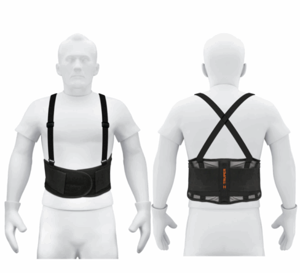 FAJA LUMBAR DE MALLA TRANSPIRABLE, TALLA G, Truper,11966 - Imagen 2