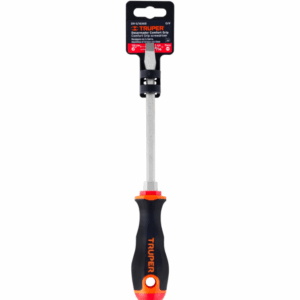 DESARMADOR PLANO 5/16' x 6' MANGO COMFORT GRIP, TRUPER, 14006