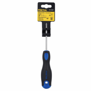 DESARMADOR DE CRUZ 3/16' x 3' MANGO COMFORT GRIP, Pretul,21493