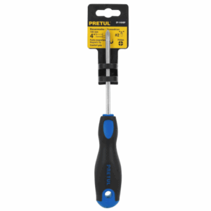 DESARMADOR DE CRUZ 1/4' x 4' MANGO COMFORT GRIP, Pretul,21496