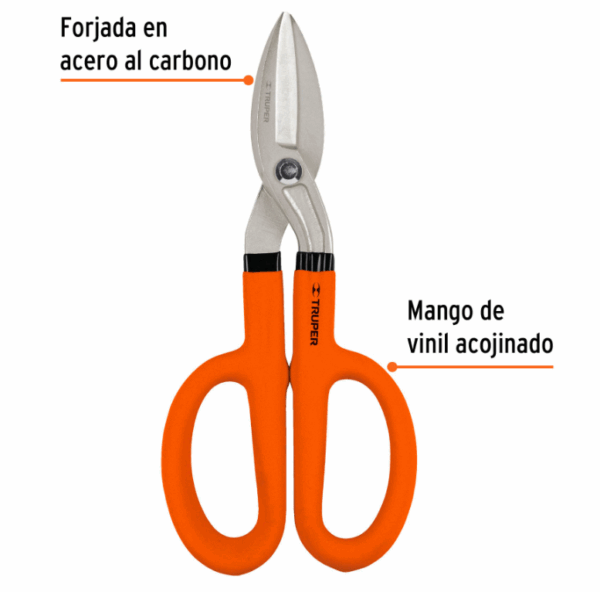 TIJERA PARA HOJALATERO 10', Truper,18501 - Imagen 2