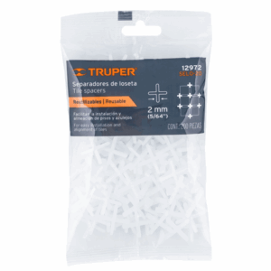 BOLSA CON 200 SEPARADORES DE 2 mm DE LOSETAS, TRUPER, 12972